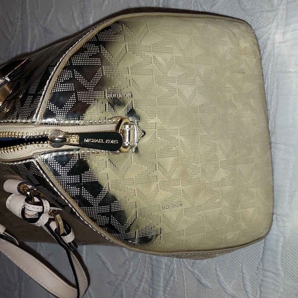 Michael Kors Grayson Satchel Bag - Picture 7 of 16